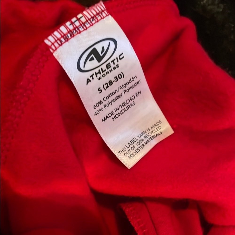 Red Mens Sweatpants with Skull Design! - Picture 4 of 5